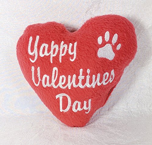 "Yappy Valentine's Day" heart toy