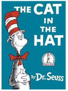 "The Cat in the Hat" Dr. Seuss book
