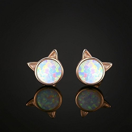 opal studs