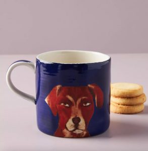 Furry Friends mug with illustration