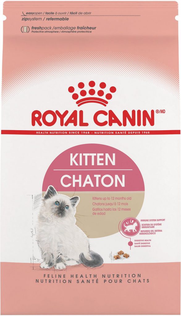Bag of Royal Canin Feline Health Kitten Food