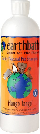 Earthbath cat shampoo