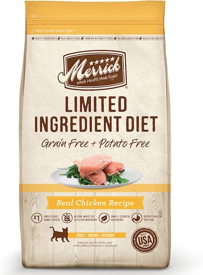bag of Merrick LID food 