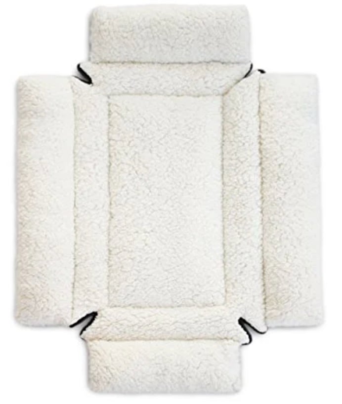 K&H Pet Products Ultra Plush Deluxe Bolster Crate Pad
