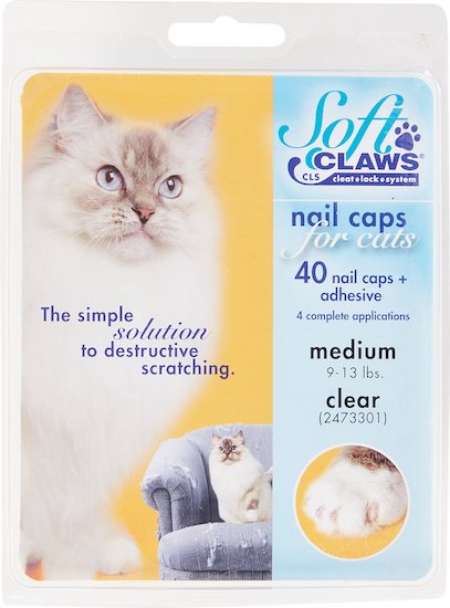 Soft Claws nail caps cat grooming supplies