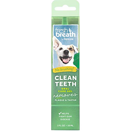 Fresh Breath by TropiClean dental and oral care gel for dogs