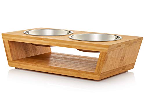 Dog Bowl The Best Bowls, Wooden Raised Dog Bowl Standard Sizes