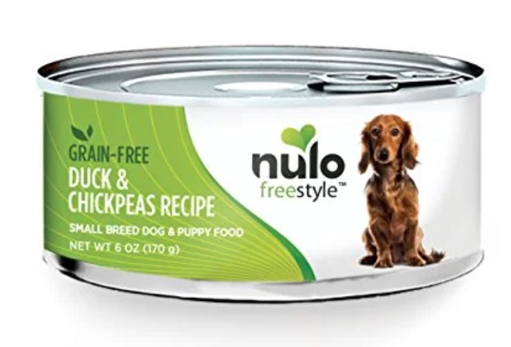 Nulo canned dog food