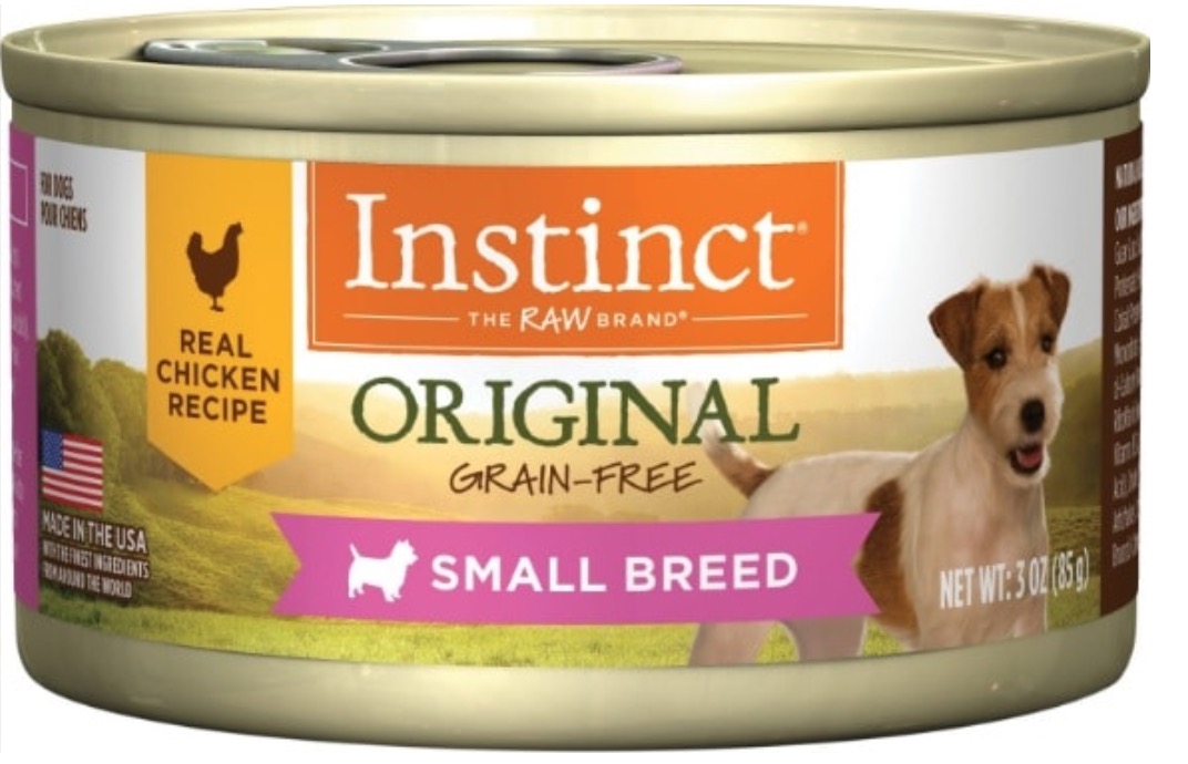 Grain-free canned dog food
