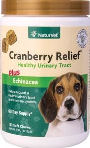 NaturVet Cranberry Relief supplement for dogs