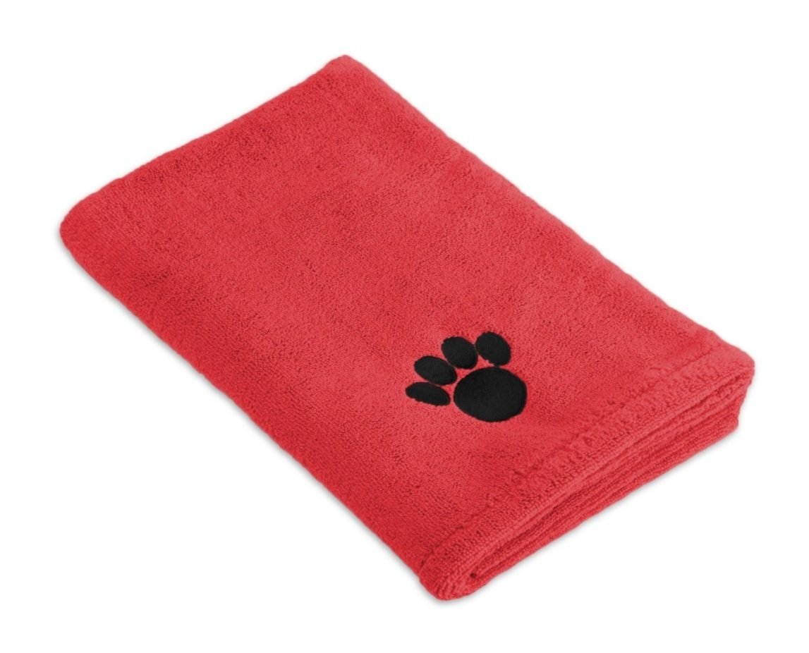 Bone Dry microfiber towel dog car accessory