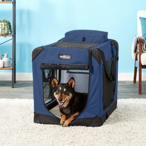 EliteField 3-Door Collapsible Soft-Sided Dog Crate