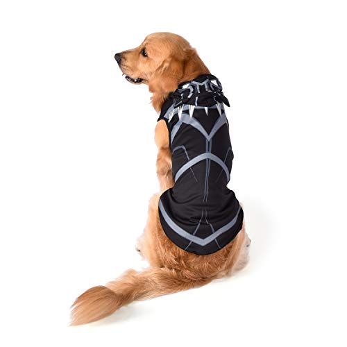 Black Panther Marvel dog costume