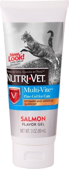 tube of Nutri-Vet gel vitamins and minerals for cats