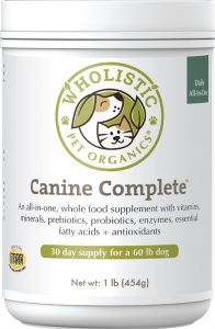 Wholistic Pet Organics Canine Complete All-in-One Supplement