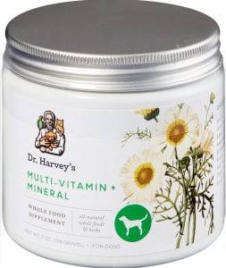 Dr. Harvey's Multi-Vitamin and Mineral herbal dog supplement