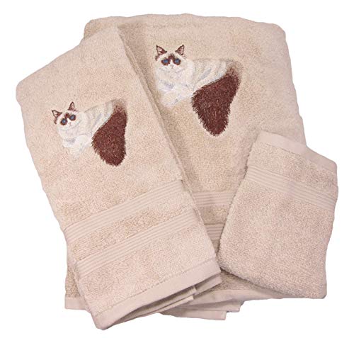 embroidered towel gift set