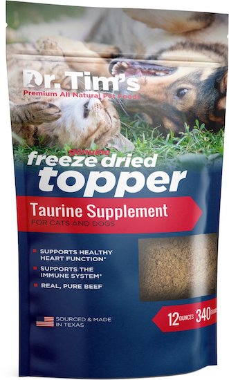 Dr Tim's freeze-dried supplement food topper