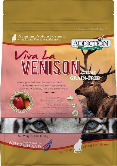 Addiction Viva la Venison cat food