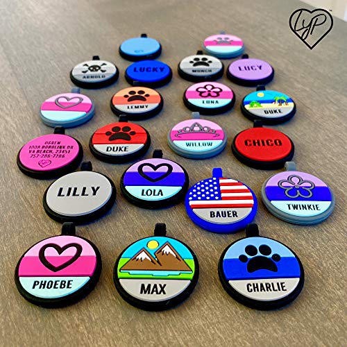 engraved silicone tags