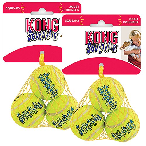 Kong tennis balls in sacks