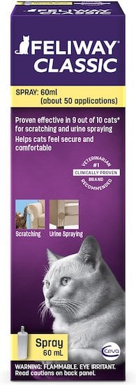 Feliway anti-scratch spray for cats