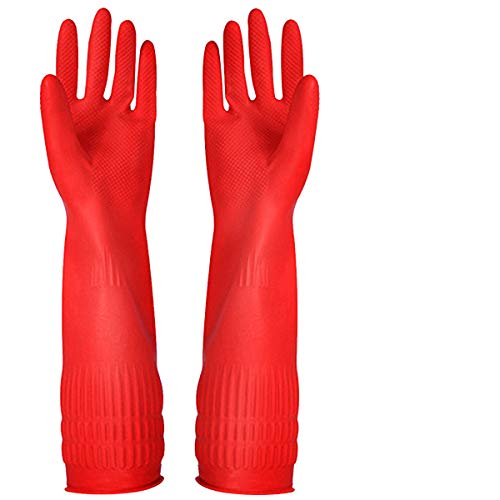 rubber cleaning gloves