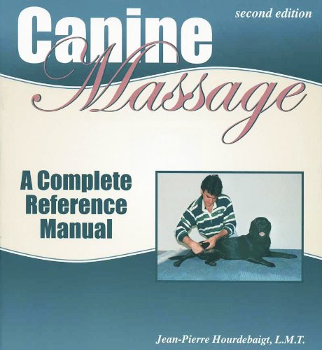 "Canine Massage: A Complete Reference Manual" book cover
