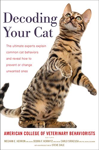 "Decoding Your Cat" cat behavior book