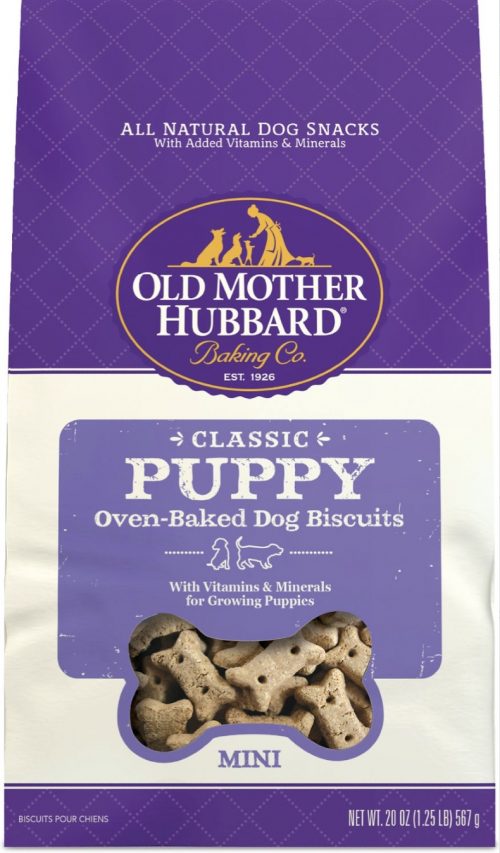 Classic puppy biscuits from Old Mother Hubbard