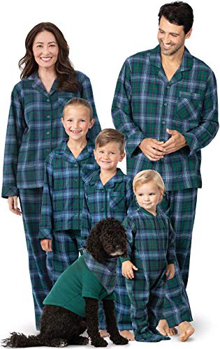 Pajamagram matching human and dog pajamas