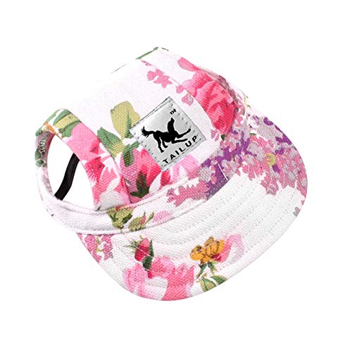 floral print spring visor