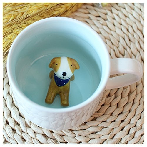 3D Surprise Dog Coffee Mug