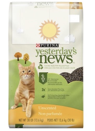 Purina Yesterday's News paper kitten litter