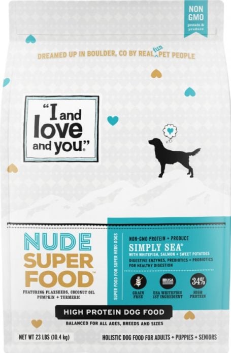 I and Love and you Simply Sea Dog Food