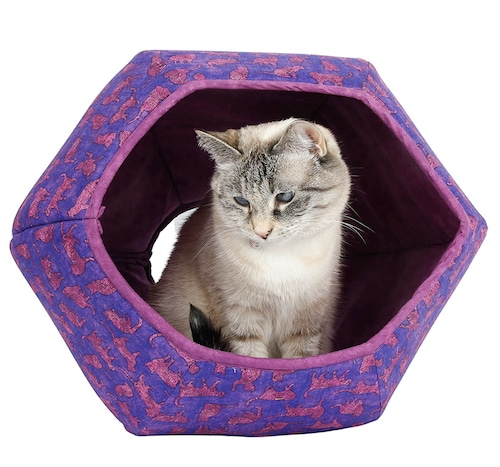 Cat Ball geometric kitten cave