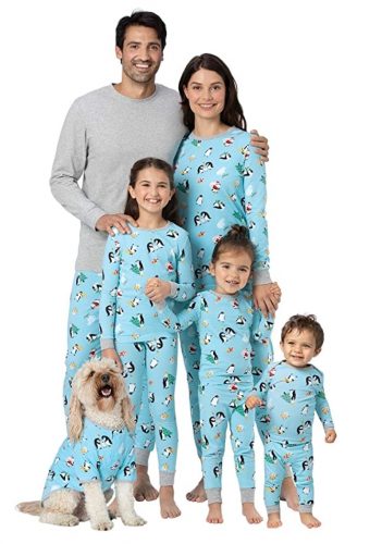 matching penguin pajamas