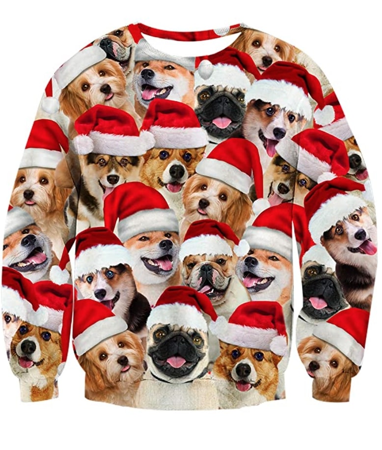 Santa Dog Sweatshirt