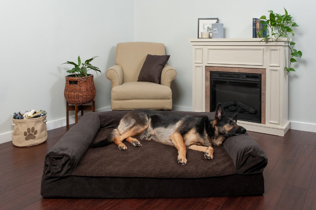 FurHaven Sofa-Style Dog Bed
