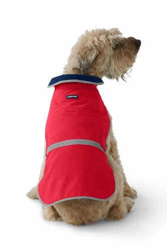 Land’s End Dog Solid Squall Rain Jacket