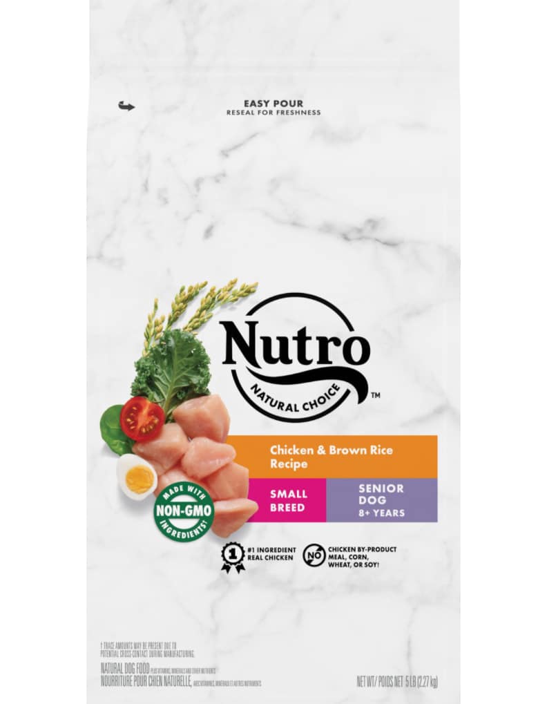 Nutro Natural Choice Small-Breed Senior Food for French Bulldogs