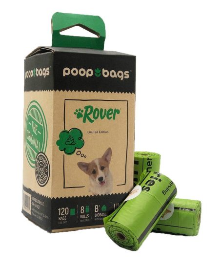Funny Compostable Poop Bags (Set of 8 Rolls)