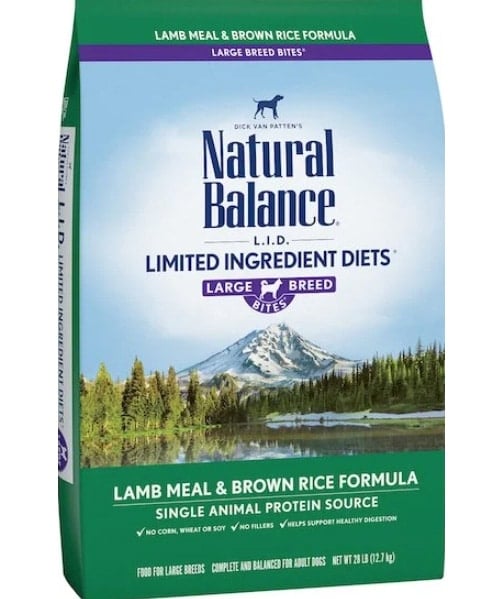 Natural Balance L.I.D. Large-Breed Formula Dog Food