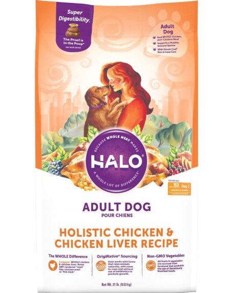 Halo Holistic Chicken Recipe Large-Breed Dry Food
