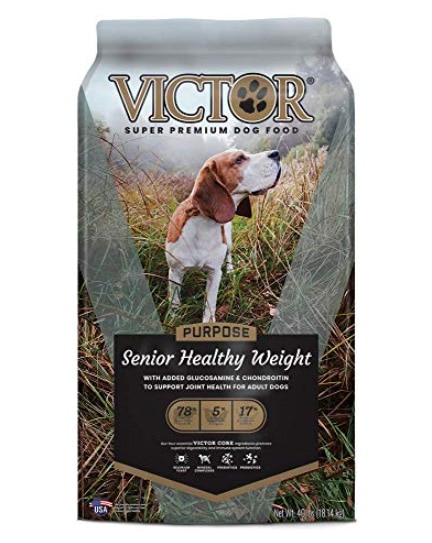 Victor Senior zdravá váha suché krmivo pro psy pro zlaté retrívry