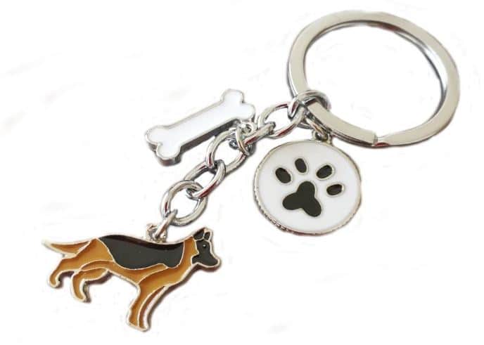 German Shepherd Gift Keyring