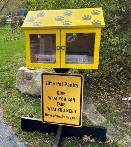 A pet pantry 
