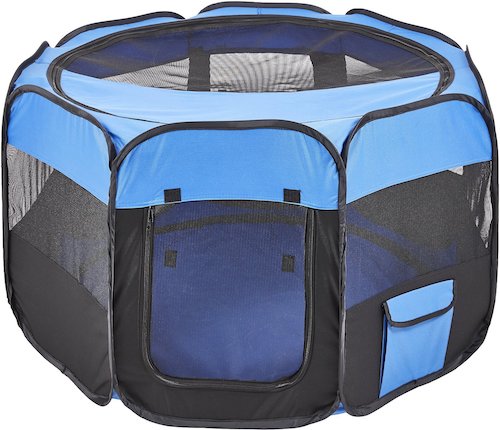 Large Petmaker pop-up playpen with mesh sides
