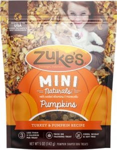 Zukes Mini Pumpkin Dog Treats