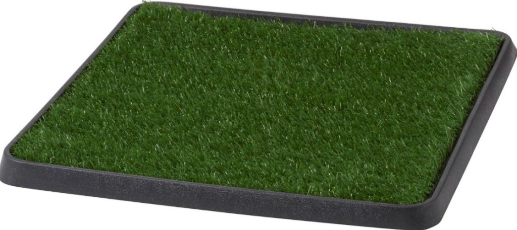 Patch of artificial grass